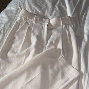Aritzia Cream Women’s Effortless Dress Pants